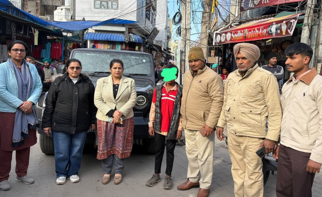 ਬਾਲ ਭਿੱਖਿਆ ਖ਼ਿਲਾਫ਼ ਨਵਾਂਸ਼ਹਿਰ ‘ਚ ਸਖ਼ਤ ਕਾਰਵਾਈ, ਇਕ ਬੱਚਾ ਰੈਸਕਿਊ ਬਾਲ ਭਿੱਖਿਆ ਖ਼ਿਲਾਫ਼ ਨਵਾਂਸ਼ਹਿਰ ‘ਚ ਸਖ਼ਤ ਕਾਰਵਾਈ, ਇਕ ਬੱਚਾ ਰੈਸਕਿਊ