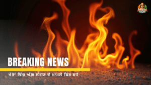 ਖੇਤਾਂ ਵਿੱਚ ਅੱਗ ਲੱਗਣ ਦੇ ਮਾਮਲੇ ਫਿਰ ਵਧੇ